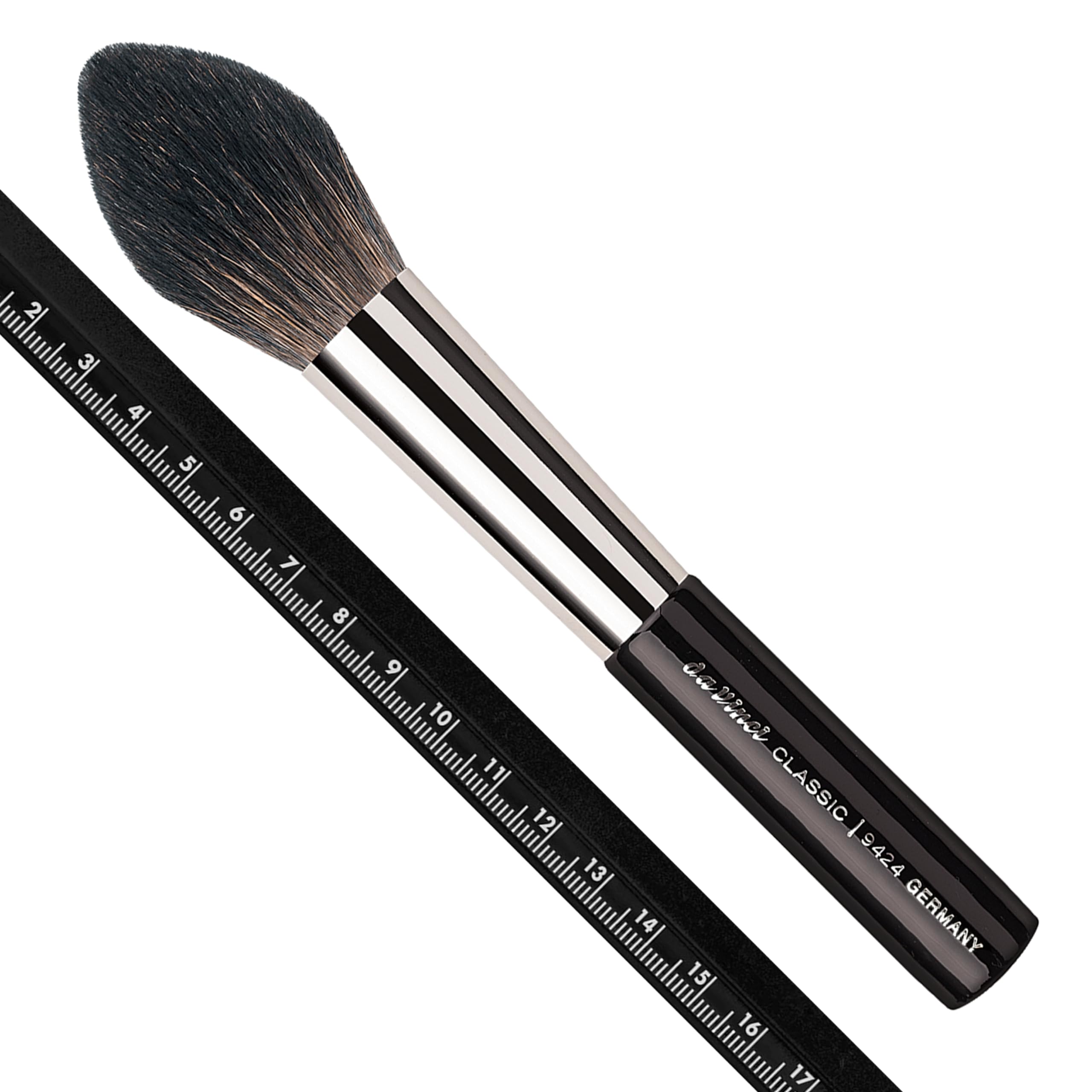 da Vinci Cosmetics Series 9424 Classic Powder Brush, Pointed Natural Hair, 1.48 Ounce - Image 3