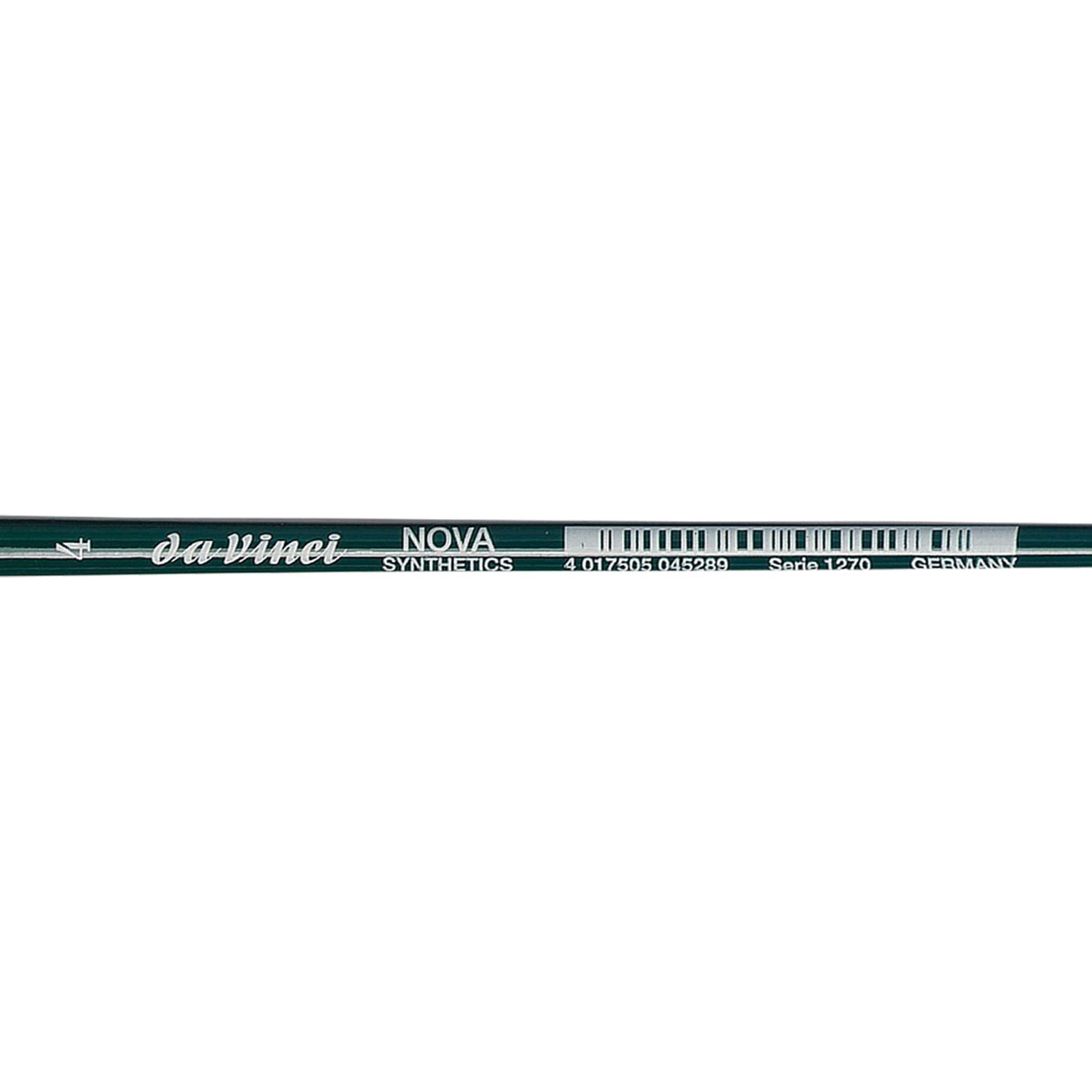 da Vinci Nova Series 1270 Lettering/Liner Brush, Lettering/Liner Medium Pointed Synthetic, Size 4 (1270-04) - Image 4