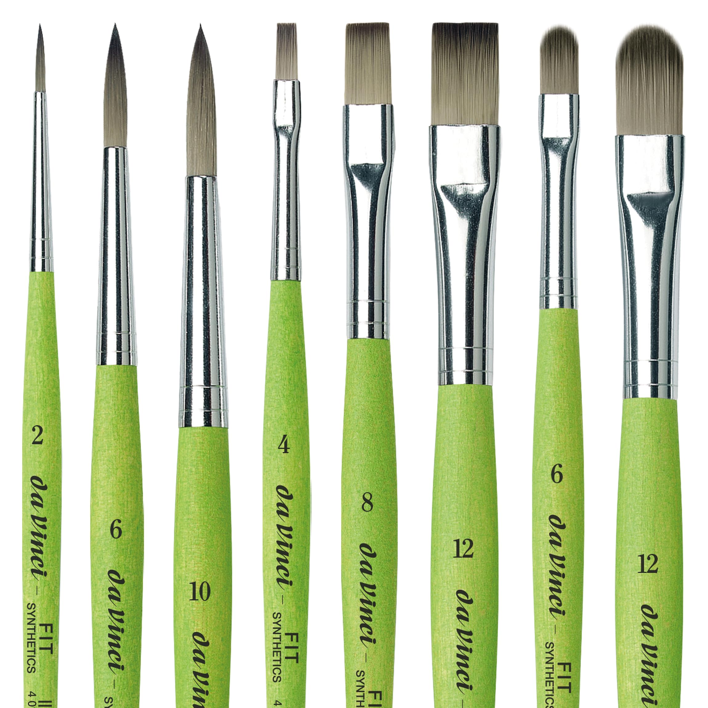 da Vinci Student Student Brush Set, Black 8 Each - Image 5