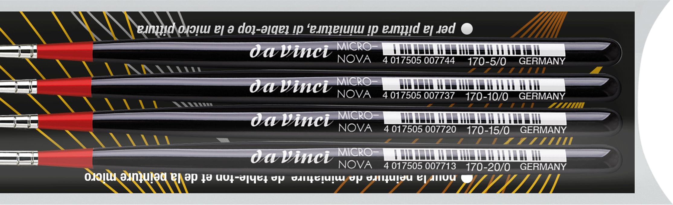 da Vinci Watercolor 4270 Brush Set - Image 4