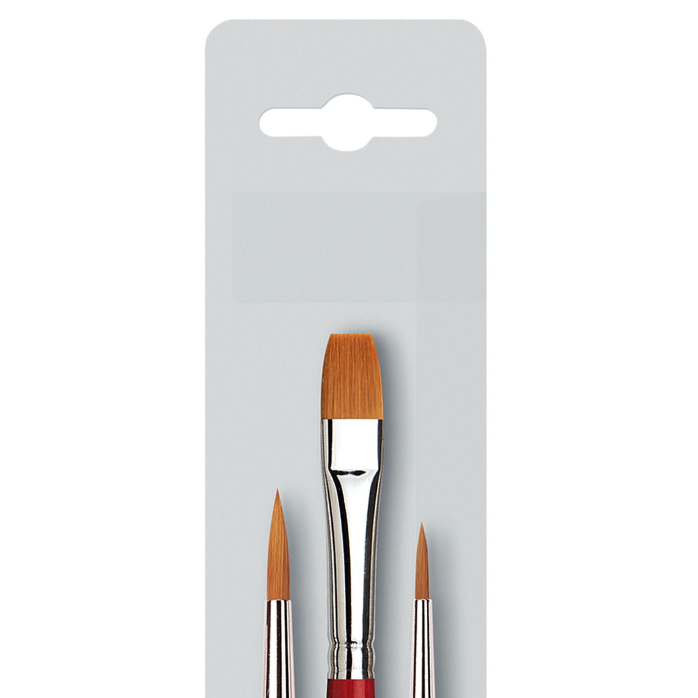 da Vinci Watercolor Series 5389 CosmoTop Spin Lettering & Flower Brush Set, Synthetic, 3 Brushes (Series 5580, 5880) - Image 3