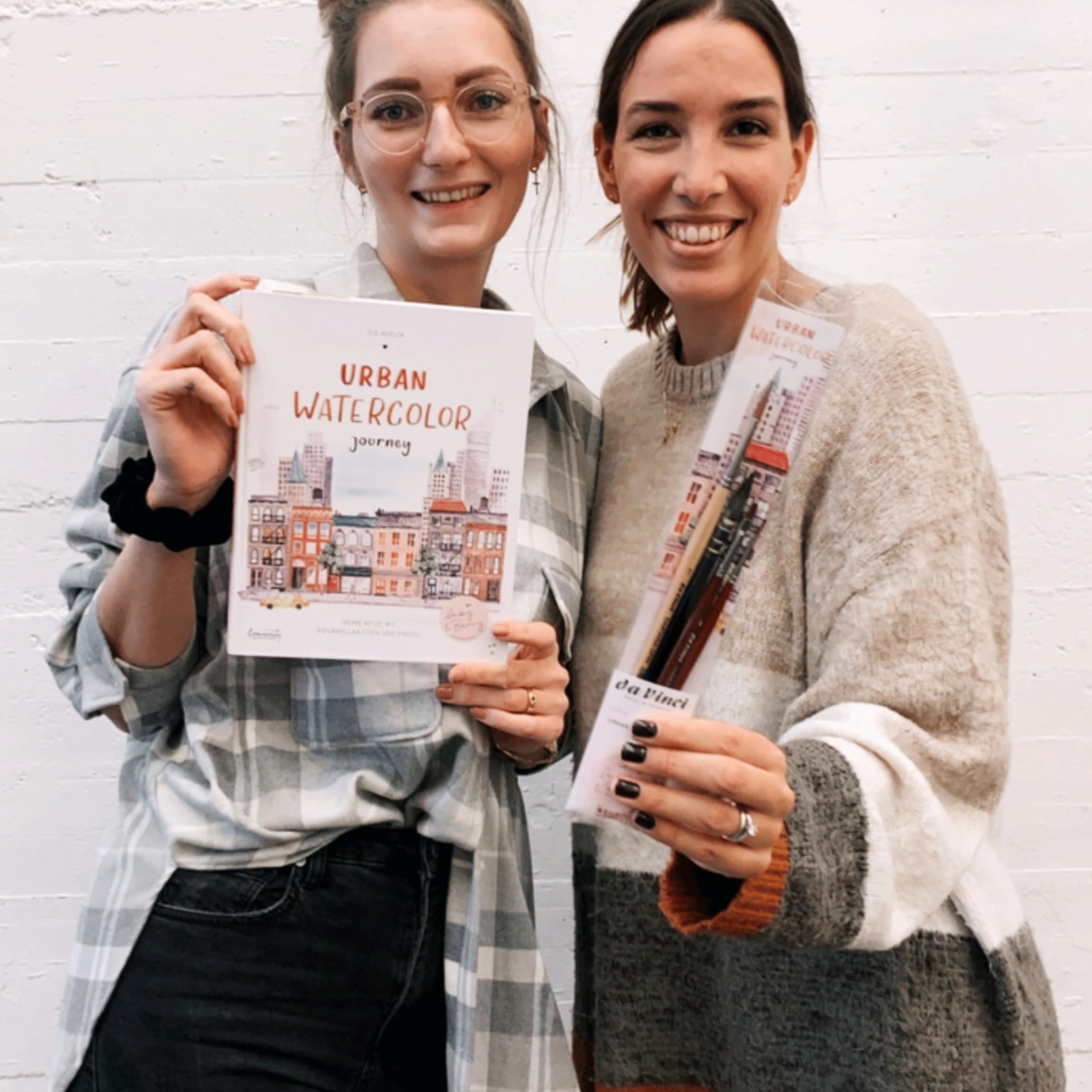 da Vinci Watercolor Series 5389 CosmoTop Spin Lettering & Flower Brush Set, Synthetic, 3 Brushes (Series 5580, 5880) - Image 6